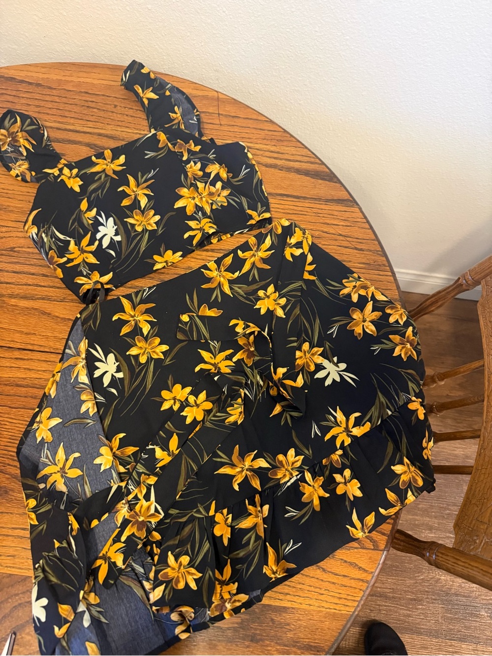 Resort wear vacation euro summer two peice set